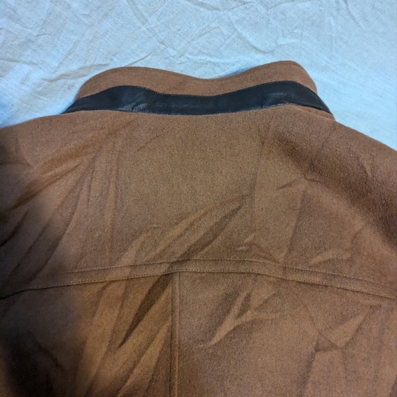 Johnston and Murphy XXL brown wool coat - Picture 5 of 14